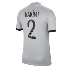 Herren Fußballbekleidung Paris Saint-Germain Achraf Hakimi #2 Auswärtstrikot 2022-23 Kurzarm